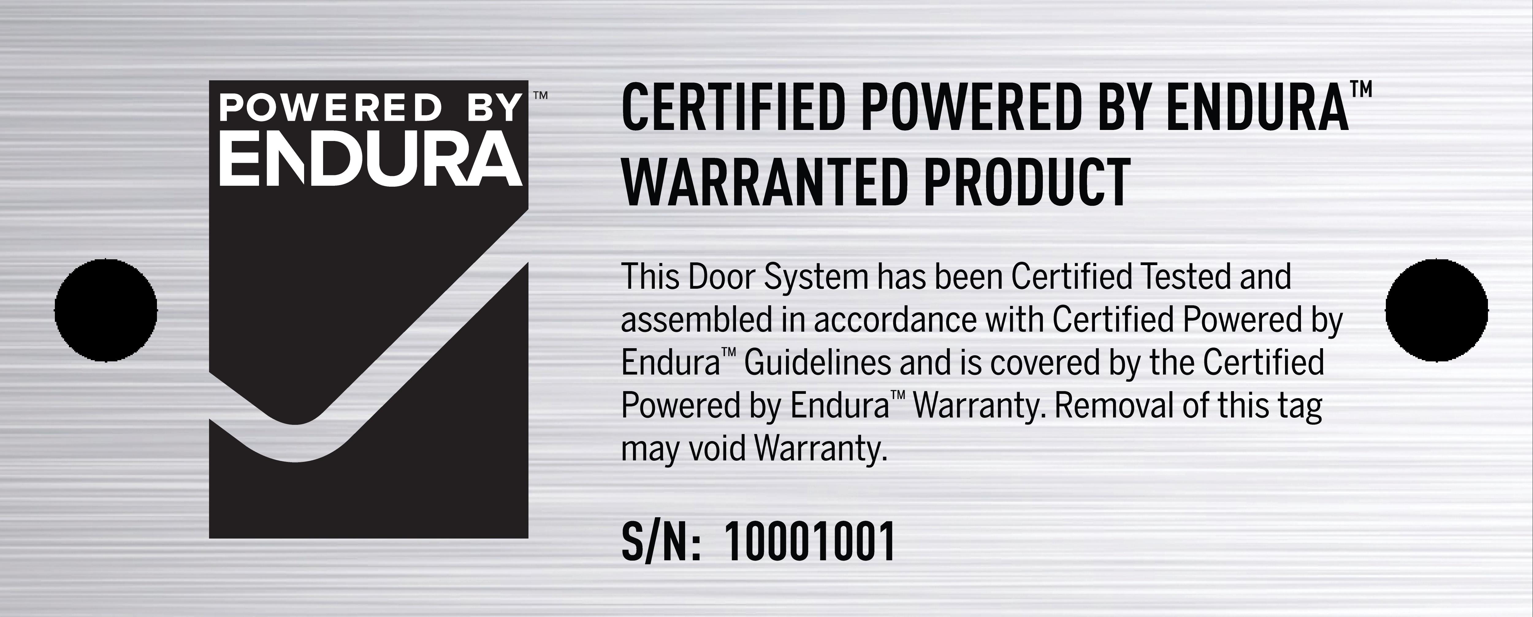 Endura CPE Label | bayer Built Woodworks